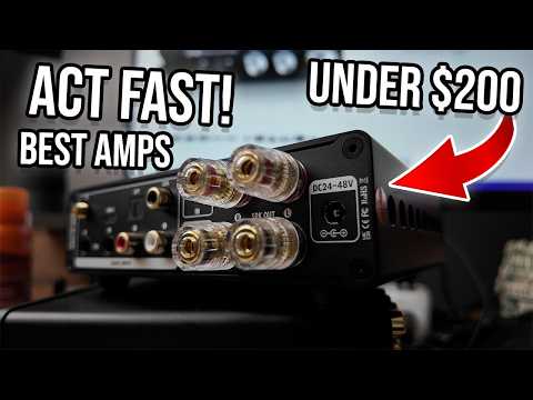 Get it NOW before it's Gone Best Speaker Amps Under $200