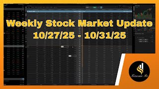 Weekly Stock Market Update 10/27/25 - 10/31/25 #trading #optionstrading #stocks #technicalanalysis