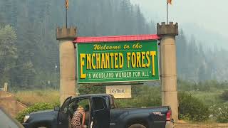 Speak No Evil, Hear No Evil, See No Evil. ( The Enchanted Forest) Revolstoke,British Columbia.