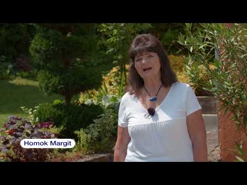 A 2020-as Virágos Magyarország pályázat egyik győztese: Homok Margit