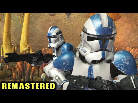 Star Wars: Battlefront 2 (2005, Remaster Mod) - Clone Troopers vs CIS Battle Droids!
