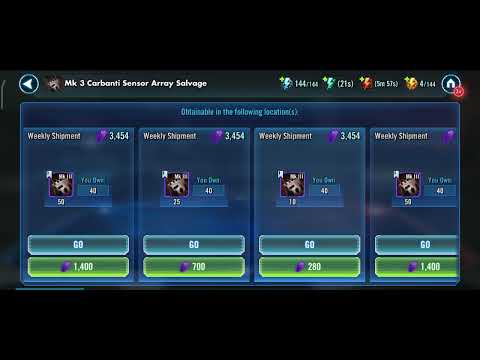 Getting the negotiator in SWGOH