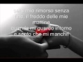 Mi manchi-Fausto Leali (con testo).