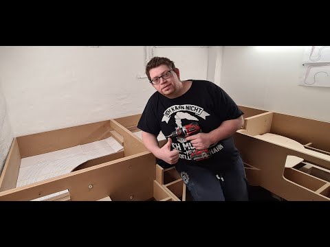 Teil 14a bau einer Modelleisenbahn in Spur N Moba Trassenbau auf über 6m² Schattenbahnhof 1 1:160