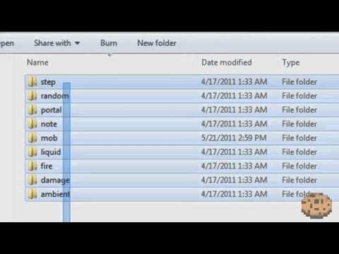 Minecraft - How to Delete Annoying Sounds.