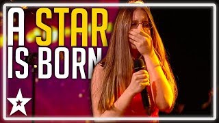 14 Y.O Sings Lady GaGa Cover Wins GOLDEN BUZZER | Kids Got Talent