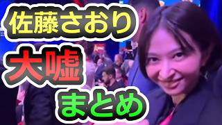 【立花ゆずりの涙】嘘だらけ？界隈の姫、さとうさおり発言をまとめました【さとうさおり】【佐藤沙織里】【立花孝志】【斎藤元彦】