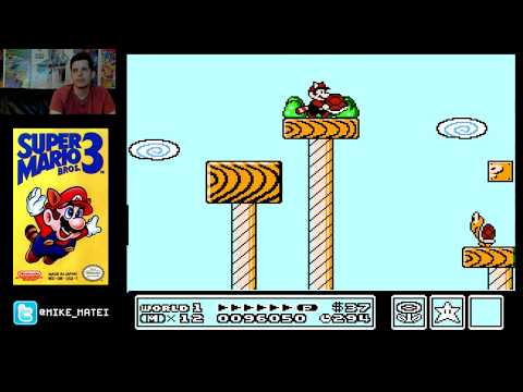 Super Mario Bros 3 (NES) Mike Matei live stream
