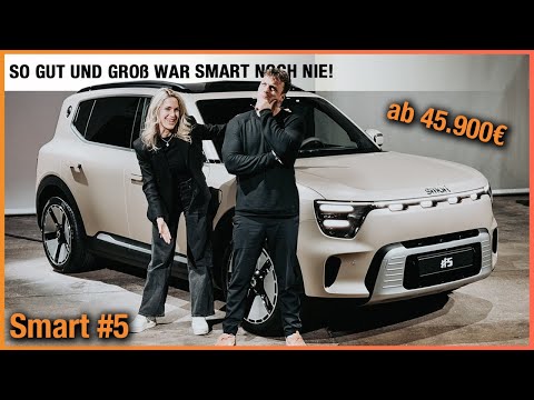 Smart #5 im Test (2025) Dieses SUV ab 45.900€ kann fast alles! Review | Preis | Innenraum | 800 Volt