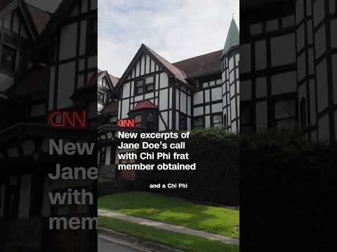 New excerpts of Jane Doe’s call with Chi Phi frat member obtained