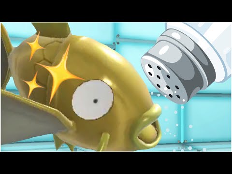 SHINY GOLD POKEMON TEAM! Shiny Magikarp SALT! Pokemon Scarlet and Violet WiFi Battle