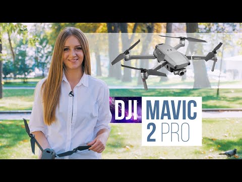 Дрон DJI Mavic 2 Pro серый - Видео