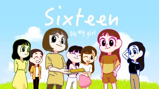 Oh my girl - Sixteen | 오마이걸 - 열여섯 [Fan animated]