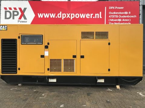 DPX Power: Loadtest Caterpillar 3412 - 900F - 900 kVA Generator set - DPX-11724