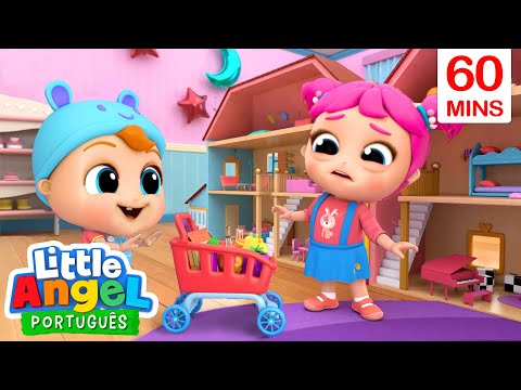 Capa de Joãozinho Brincando de Casinha! 🏠 | Canal do Joãozinho - Little Angel Português