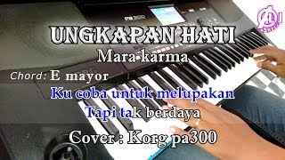 Download lagu UNGKAPAN HATI - Mara Karma - Karaoke Dangdut Korg Pa300 mp3