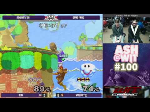 Quin (ICs) vs WIT | ORLY (Falcon) - ASH@WIT #100 Melee Grand Finals