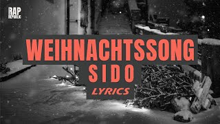 Sido - Weihnachtssong (Lyric Video)