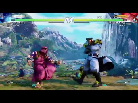 Street Fighter V: Ranked Match vs Tampa Bison