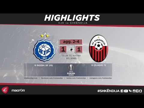 UEL 2nd Qualifying Round 2nd LEG | Highlights | HJK v Shkëndija 1-1 (agg. 2-4)