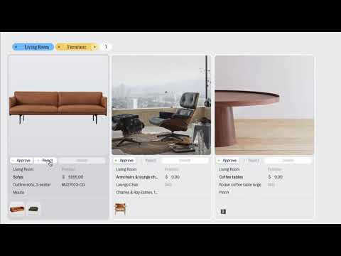 How can a client approve products in thesheet client view