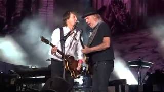 Why Don&#39;t We Do It In The Road - Paul McCartney &amp; Neil Young @ Desert Trip, Indio, CA 10-15-16