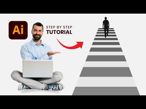 How to create GRASS in illustrator | Illustrator Tutorial