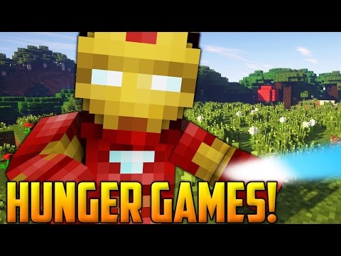 Minecraft: Ironman Plays Hunger Games!