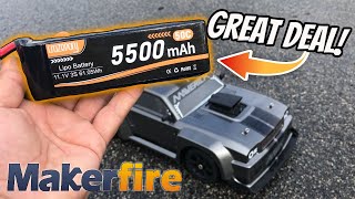 CRAZEPONY 3S 5500mAh 50C Now On Sale from MAKERFIRE! #crazepony #makefire