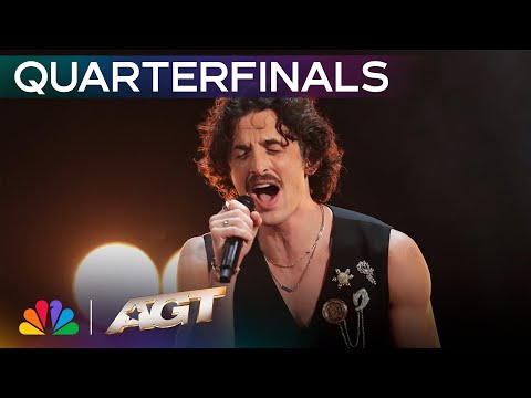 Benjamin Hightower Shocks The Audience With An Epic Cover Of "Never Gonna Give You Up" | AGT 2025