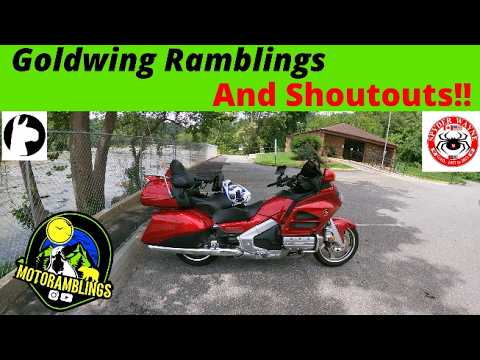 Errands on the Goldwing and Shoutouts!!