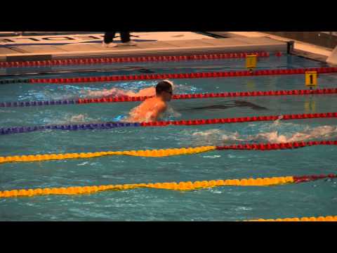 SM 2014 25m final - 100m br - Patric Ridell - 1:01.81