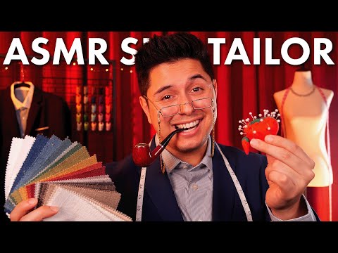 Top 1% Tailor Measures You for a Custom Suit | ASMR Roleplay
