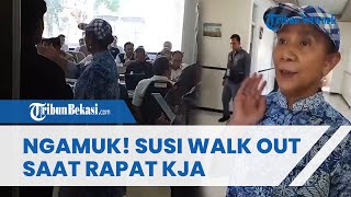 NGAMUK! Susi Pudjiastuti Walk Out saat Rapat KJA Pangandaran: Secara Peraturan Sudah Salah, Itu Gila