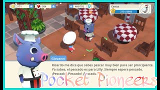 Todos QUIEREN PESCES 🐟y Tengo NUEVOS Clientes🤑|Pocket Pioneers|Parte 6|Random