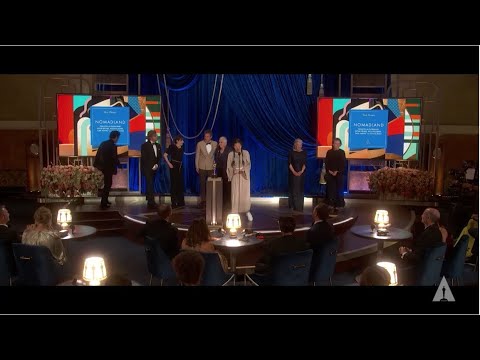 "Nomadland" Wins Best Picture | 93rd Oscars