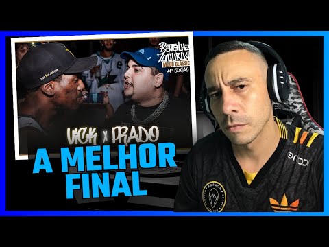 ZEN REACT- A MELHOR FINAL 🔥 Vick x Prado   BATALHA TUCURUVI 41