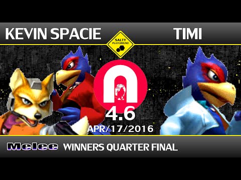 SU 4.6 - Kevin Spacie (Fox, Falco) Vs Timi (Falco) - SSBM Singles Winners Quarter Final
