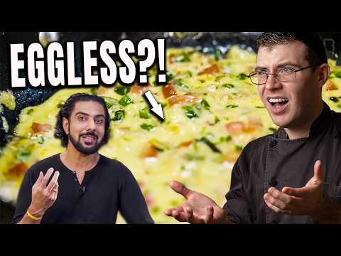 Pro Chef Reacts.. To Chef Ranveer Brar's EGGLESS Omelette?