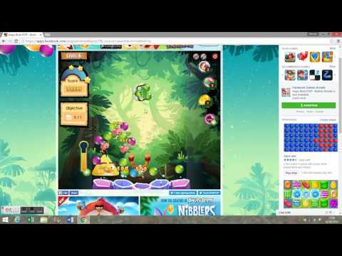 Angry Birds POP! on Facebook - Level 6 Walkthrough