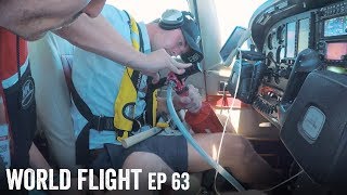 FUEL PUMP BROKE 700 MILES FROM LAND! - World Flight Episode 63