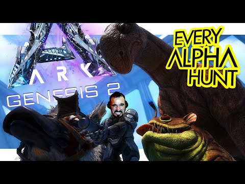 EVERY ALPHA Trap Hunt Mission in ARK Genesis Part 2 - Ep24 with @BitMoreDave