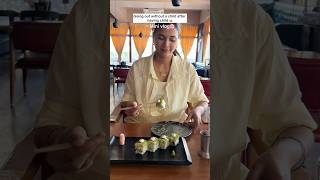 Chalo chale sushi 🍣 khane ~ mini vlog 🌸 #food #minivlog