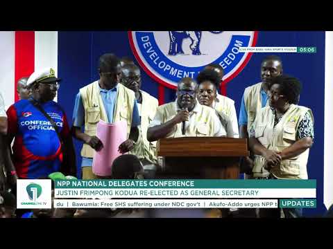 John Boadu Wins NPP National Chairmanship With 2,888 Votes | Kumasi
