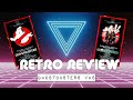 RETRO REVIEW Original Ghostbusters 1 2 VHS Tapes