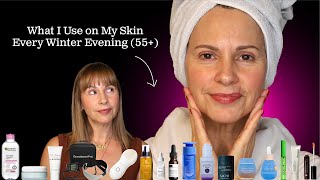 My Everyday Winter EVENING Skincare After 50