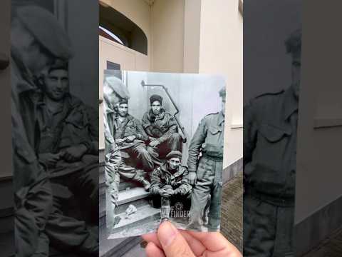 Faces of Defeat - Arnhem Then and Now. #arnhem #marketgarden #thenandnow