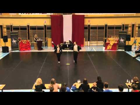 Sonja und Christian Demetrescu - Österr. Meisterschaft 2015 - Fusstechnik