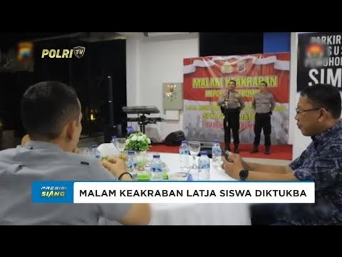 POLRES KEBUMEN MALAM KEAKRABAN LATJA SISWA DIKTUKBA POLRI