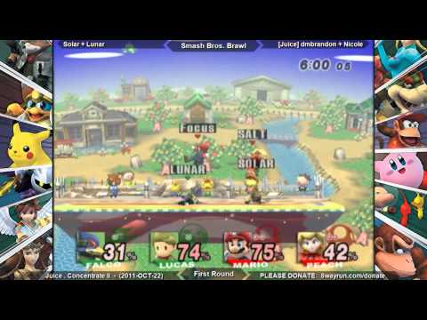 Concentrate II - Brawl Teams FR - Solar + Lunar VS Juice.dmbrandon + Juice.Nicole